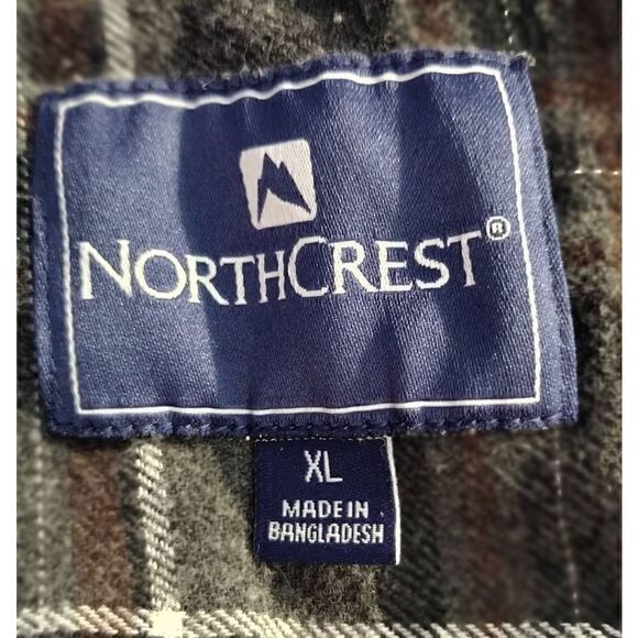 Northcrest Outdoor Mens Flannel Size XL - Picture 4 of 4